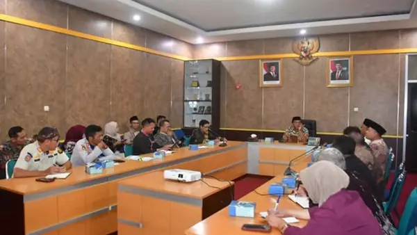 Rapat persiapan menyambut tahun baru Islam 1448 H, Kamis (11/6/2026) | Foto : Kesra Pemkab Sukabumi.