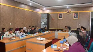Rapat persiapan menyambut tahun baru Islam 1448 H, Kamis (11/6/2026) | Foto : Kesra Pemkab Sukabumi.
