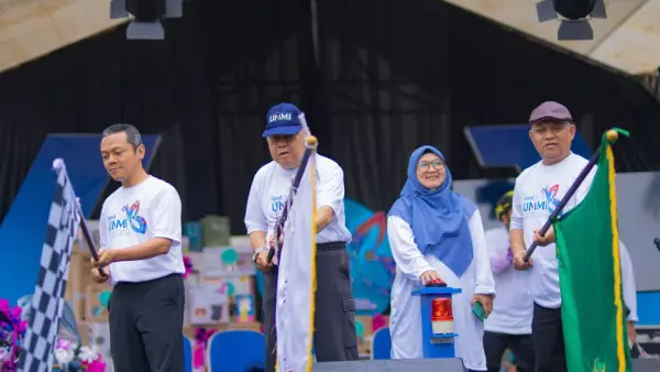 Fun Walk, Fun Run, dan Fun Bike yang digelar untuk memeriahkan Milad ke-23 UMMI (Sumber: Istimewa)