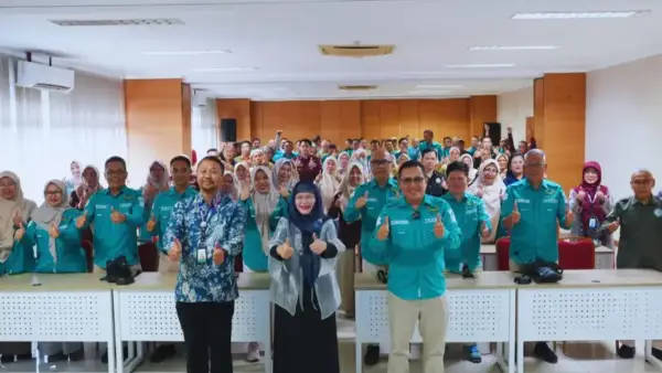 Kunjungan Dinkes Kabupaten Sukabumi ke Dinas Kesehatan Jawa Barat (Sumber: dok dinkes)