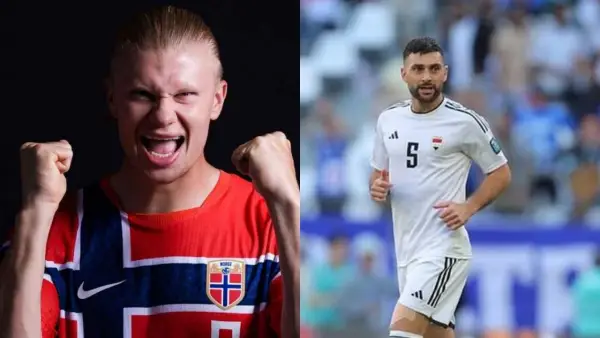 Erling Haaland dan Frans Putros diprediksi akan saling berhadapan di laga Norwegia vs Irak di Piala Dunia 2026 (Sumber : Instagram)