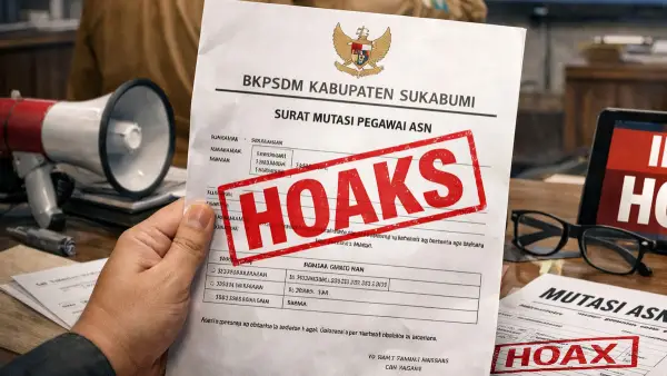 Ilustrasi AI. Beredar surat mutasi ASN (Sumber: copilot)