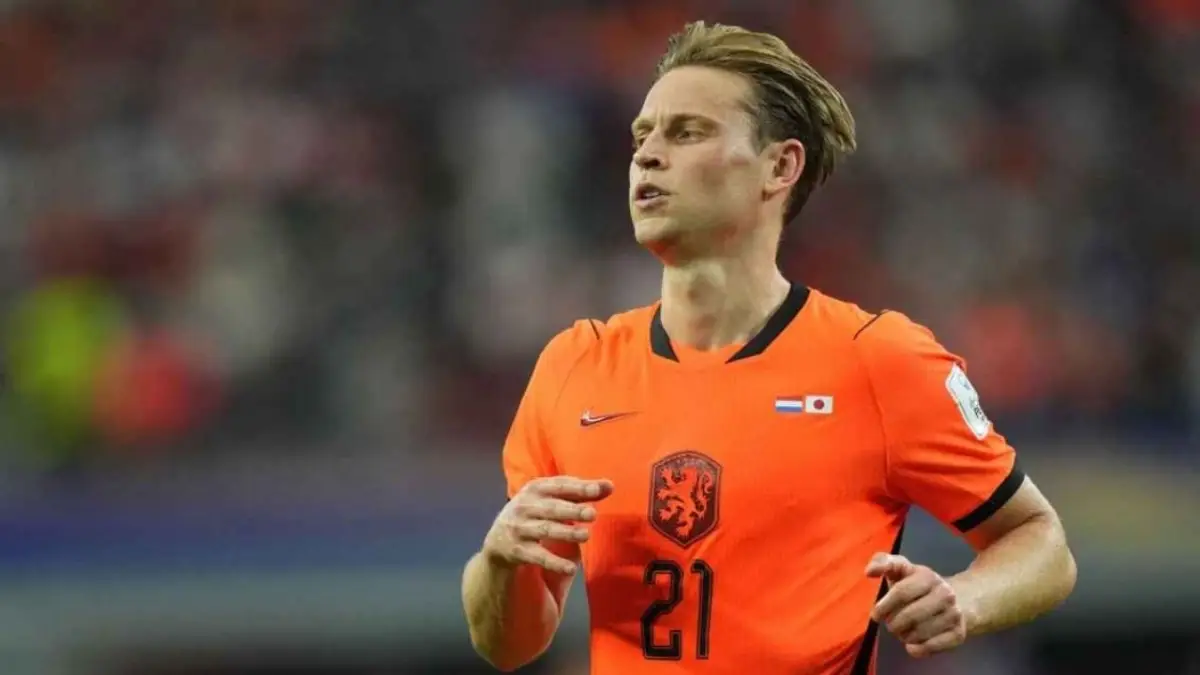 Jelang Belanda vs Swedia, Frenkie de Jong Diragukan Tampil