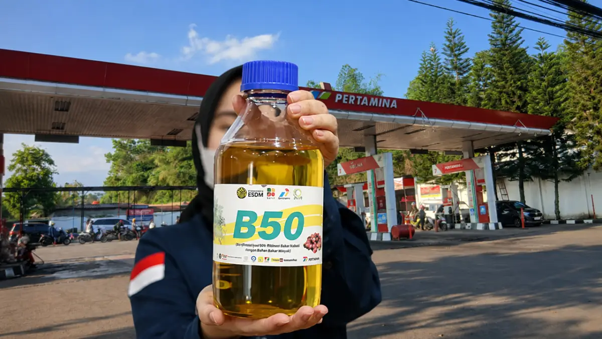 BBM B50 Berlaku Mulai 1 Juli 2026, Bahan Bakar Campuran Solar dan Minyak Sawit