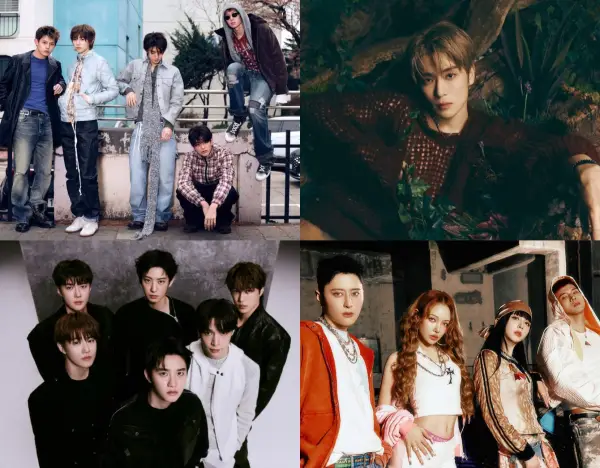 EXO hingga Jaehyun NCT, Berikut Idol K-Pop yang Konser ke Indonesia Juni 2026 (Sumber : instagram/@weareone.exo, @official_kard, @_jeongjaehyun, dan @cortis)