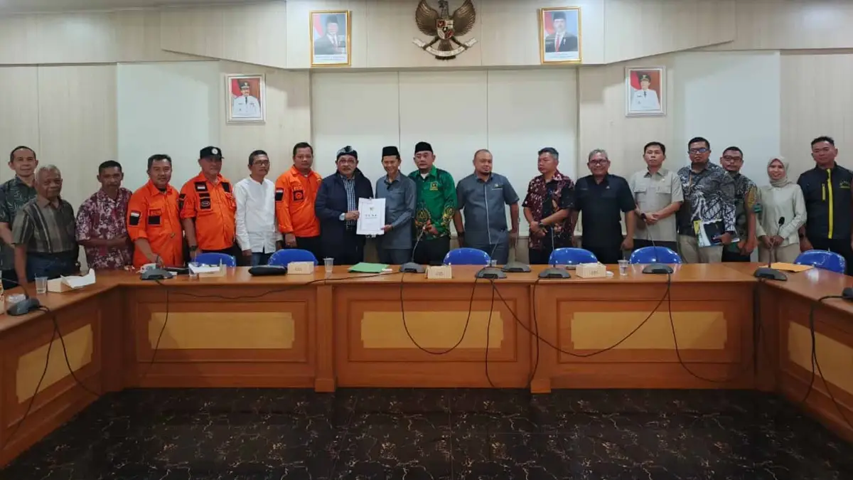 Audiensi dengan Presidium KSU, Komisi I DPRD Dorong DOB Sukabumi Utara Masuk Prolegnas 2026
