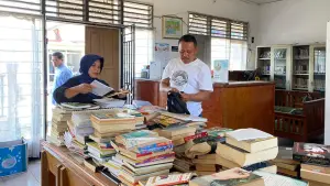 Perpustakaan Tman Pamekar di  Desa Kabandungan, Kecamatan Kabandungan, Kabupaten Sukabumi. (Sumber: Istimewa)