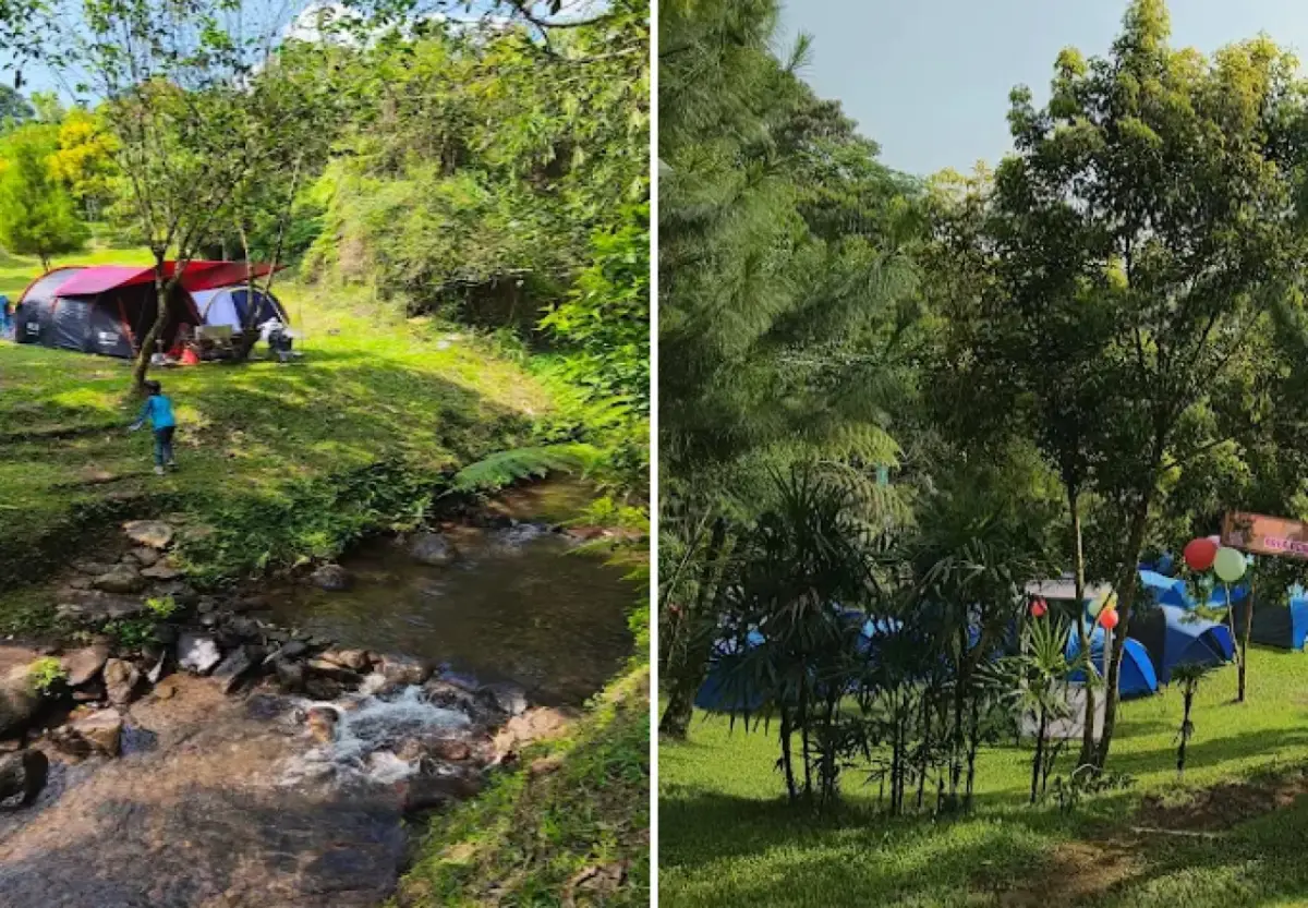 Tempat Camping dekat Curug Sadim Subang, Jalan Kaki Cuma 1 Menit