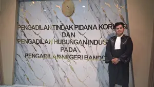 Encep Yuliana Ismail, Kuasa hukum Kepala Desa (Kades) Neglasari Rahmat Hidayat (Sumber : Istimewa.).