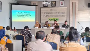 Lokakarya Mini Lintas Sektor Triwulan II Puskesmas Ciracap, Kabupaten Sukabumi, Selasa (23/6/2026) | Foto : Ragil Gilang