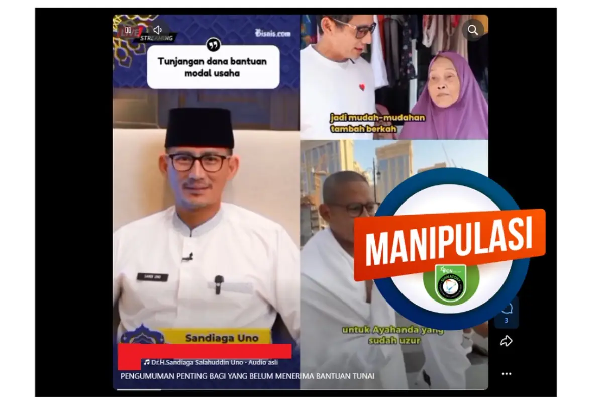 Benarkah Sandiaga Uno Bagi Paket Umroh dan Modal Usaha? Ini Faktanya