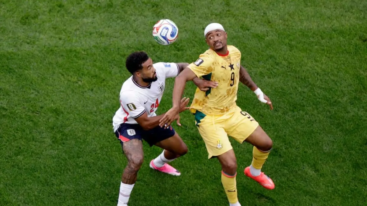 Ghana Redam Inggris, The Three Lions Gagal Segel Tiket 32 Besar Piala Dunia 2026