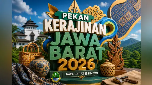 Pekan Kerajinan Jawa Barat 2026. (Sumber : Bappeda Jabar)