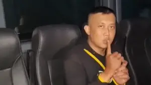 Taufik Hidayat, terduga pelaku penganiayaan kepada perempuan di Bandung. (Sumber : Facebook Septian Nugraha).
