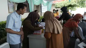 Dalam kegiatan tersebut, PT PLN Indonesia Power UBP Jawa Barat 2 Pelabuhanratu diwakili oleh Angga Pradipta selaku Manager Administrasi. (Sumber Foto: Istimewa)