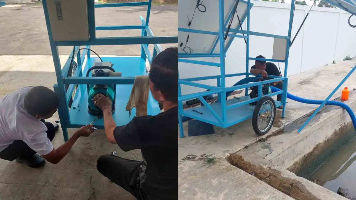 Pompa 25.000 Liter per Jam, Ini Spesifikasi JINGGA SURYA yang Dikembangkan BP Mektan Jabar