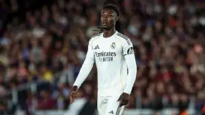 Aksi Camavinga saat membela Real Madrid di La Liga (Sumber: web/espn.com)