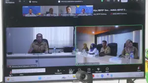 Sekda Ade Suryaman saat membuka Pelatihan Vokasi Nasional Batch II APBN Tahun Anggaran 2026, Selasa (23/6/2026). (Sumber : Diskominfosan Kab. Sukabumi)