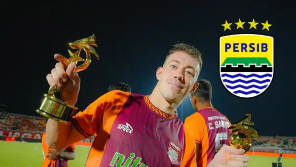 Mariano Peralta dikabarkan akan bergabung dengan Persib Bandung setelah sebelumnya akan merapat ke Persija. (Sumber: web/borneo.fc.id)