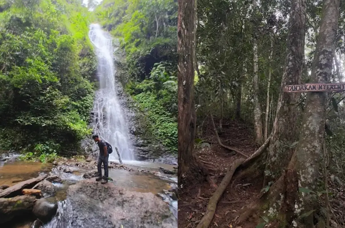 Curug Sabuk Sumedang, Air Terjun Bertingkat di Tengah Belantara Gunung Kareumbi