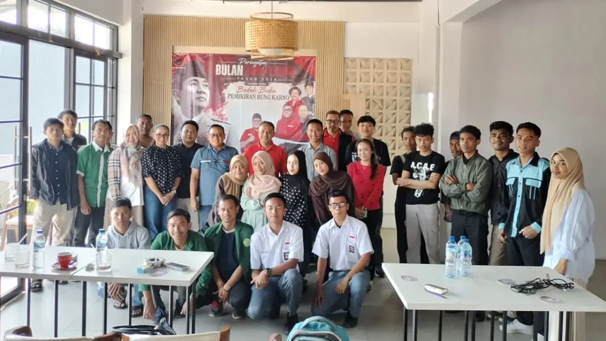 Bedah Buku Bulan Bung Karno di Sukabumi, Jaenudin: Trisakti Masih Relevan Hadapi Tantangan Zaman