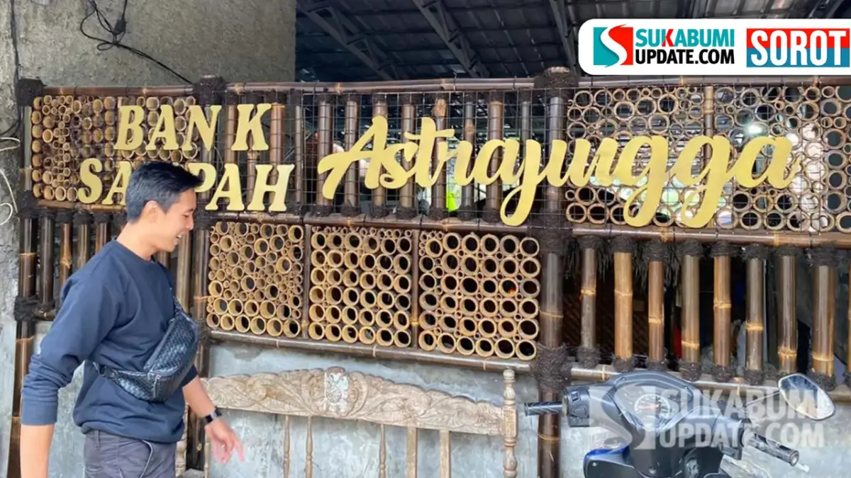 Bank Sampah Astrajingga di Kampung Subangjaya, Kelurahan Subangjaya, Kecamatan Cikole, Kota Sukabumi.
