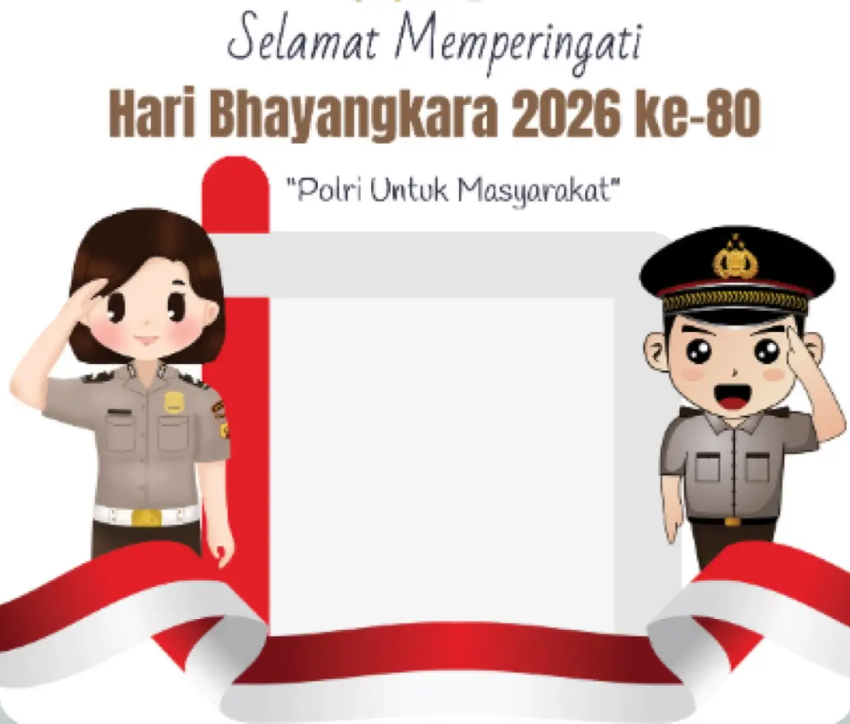 12 Link Twibbon Hari Bhayangkara 2026 dan Cara Menggunakannya
