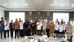 Foto bersama para peserta Forum Konsultasi Publik (FKP) KPPN tipe Sukabumi, Selasa (30/6/2026) | Foto : Sukabumiupdate