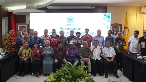 Pertemuan Jaringan Pimpinan Perguruan Tinggi APTIK di Universitas Atmajaya Yogyakarta, 29 Juni 2026. (Sumber : Dok Panitia).