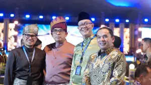 Wali Kota Sukabumi Ayep Zaki saat hadiri Rakernas Apeksi VXIII di Medan, Rabu (1/7/2026) | Foto : Dokpim
