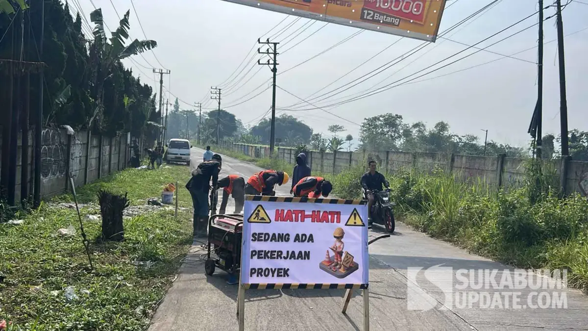 Dinas PU Sukabumi Konstruksi Jalan Tenjoayu–Purwasari untuk Tingkatkan Kenyamanan Pengguna