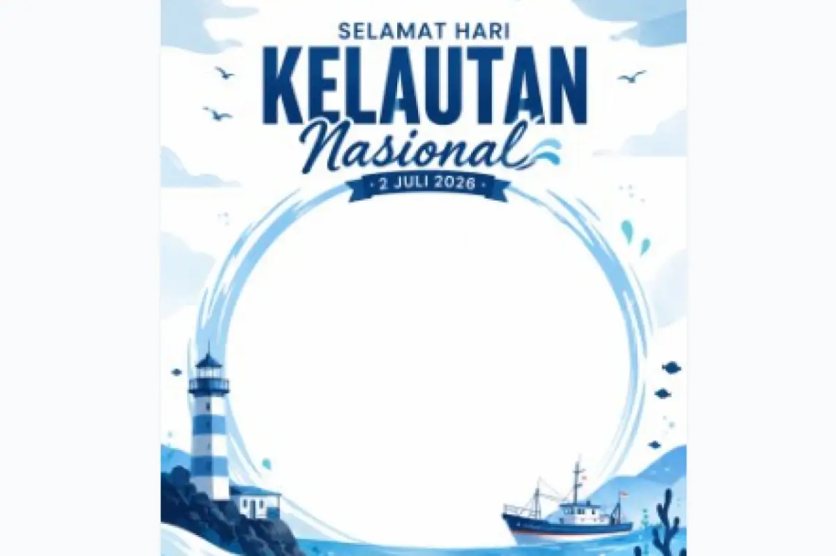 3 Link Twibbon Hari Kelautan Nasional 2 Juli dan Cara Menggunakannya