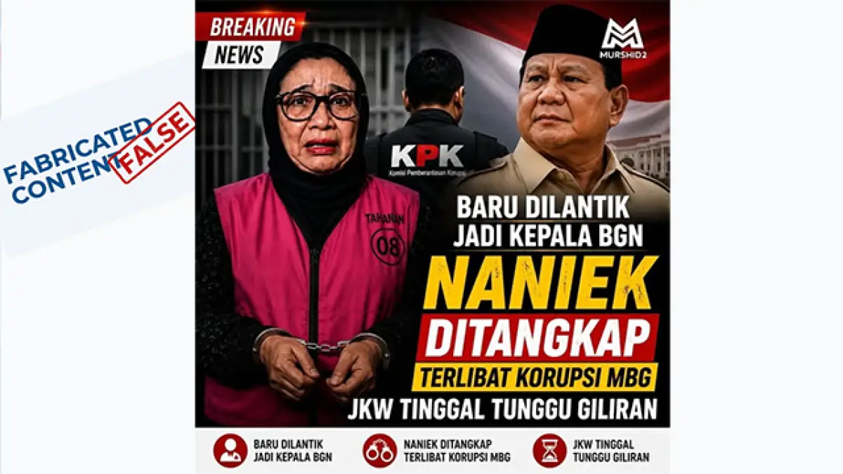 Nanik S Deyang Ditangkap Karena Kasus Korupsi MBG? Cek Faktanya!
