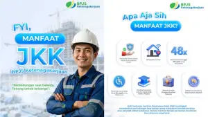 Kenali Manfaat Jaminan Kecelakaan Kerja (JKK) BPJS Ketenagakerjaan. (Sumber Foto: Dok. BPJS Ketenagakerjaan)