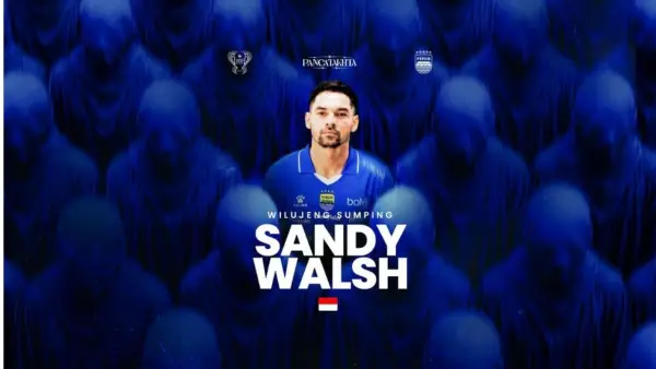 Sandy Walsh resmi bergabung dengan Persib Bandung (Sumber: web/persib.co.id)