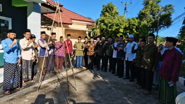 Kantor Urusan Agama (KUA) Kecamatan Ciracap menggelar Rapat Koordinasi (Rakor) dan Sosialisasi Gerakan Nasional Indonesia Berkiblat 1448 H. (Sumber: Istimewa)