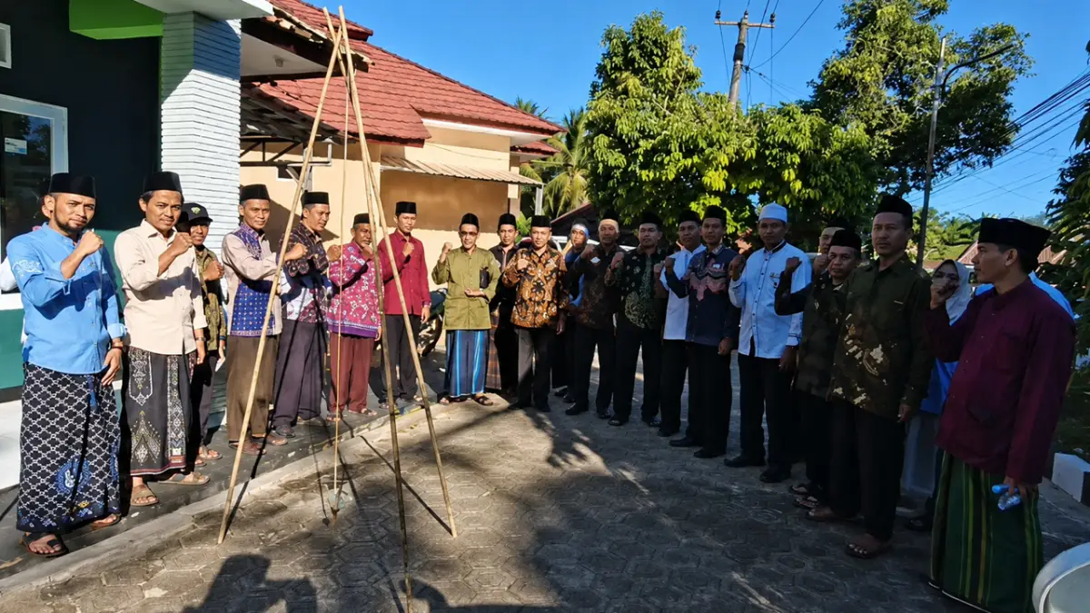 Gerakan Indonesia Berkiblat 1448 H Digencarkan di Ciracap, Masyarakat Diajak Verifikasi Arah Kiblat