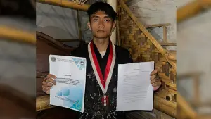 Fariq Wastu Nuzlul Qurani Mahasiswa UMMI, sekaligus Sekretaris Jenderal Komisariat GMNI Sukabumi Raya. (Sumber : Istimewa.).