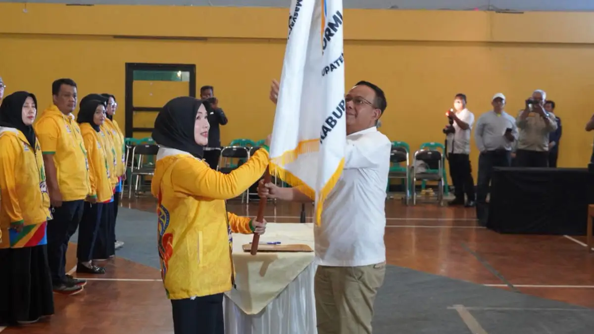 Kades Sagaranten Dilantik Jadi Ketua KORMI Sukabumi, Bupati Dorong Olahraga Masyarakat Kian Masif