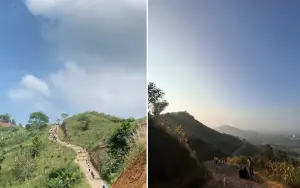 Bukit Luhur memiliki panorama dari ketinggian yang memukau dan jadi tujuan orang menghabiskan waktu akhir pekan (Sumber : Gmaps/danendra)