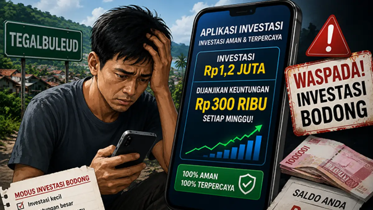Bukan Untung Malah Buntung, Warga Tegalbuleud Diduga Jadi Korban Aplikasi Investasi Bodong