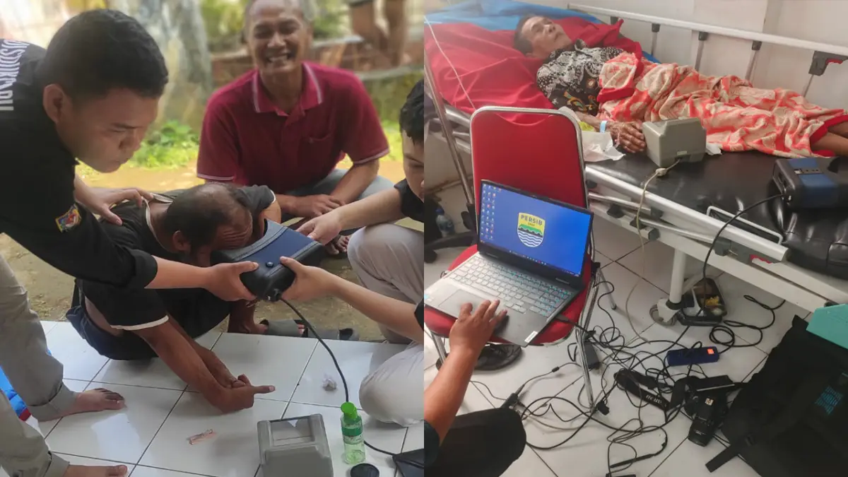 Disdukcapil Sukabumi Jemput Bola Perekaman KTP-el bagi ODGJ dan Lansia Sakit