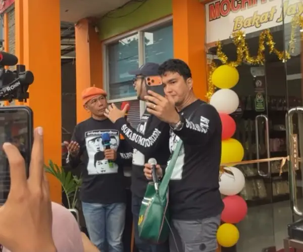 Tangkapan layar momen launching Aldis Mochi yang kini telah hadir di Sukabumi (Sumber : Instagram/@aldismochi)