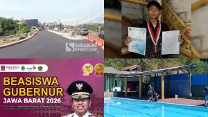 Kolase foto berita terpopuler sukabumiupdate.com pekan ini (29 Juni-4 Juli 2026). (Sumber Foto: Istimewa)