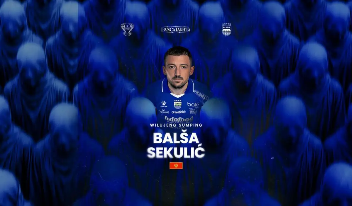 Persib Bandung Resmi Rekrut Balsa Sekulic, Striker Montenegro Dikontak hingga 2028
