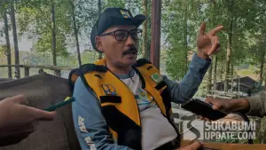 Kepala Dinas PU Kabupaten Sukabumi, Uus Pirdaus. (Sumber Foto: SU/Ibnu)