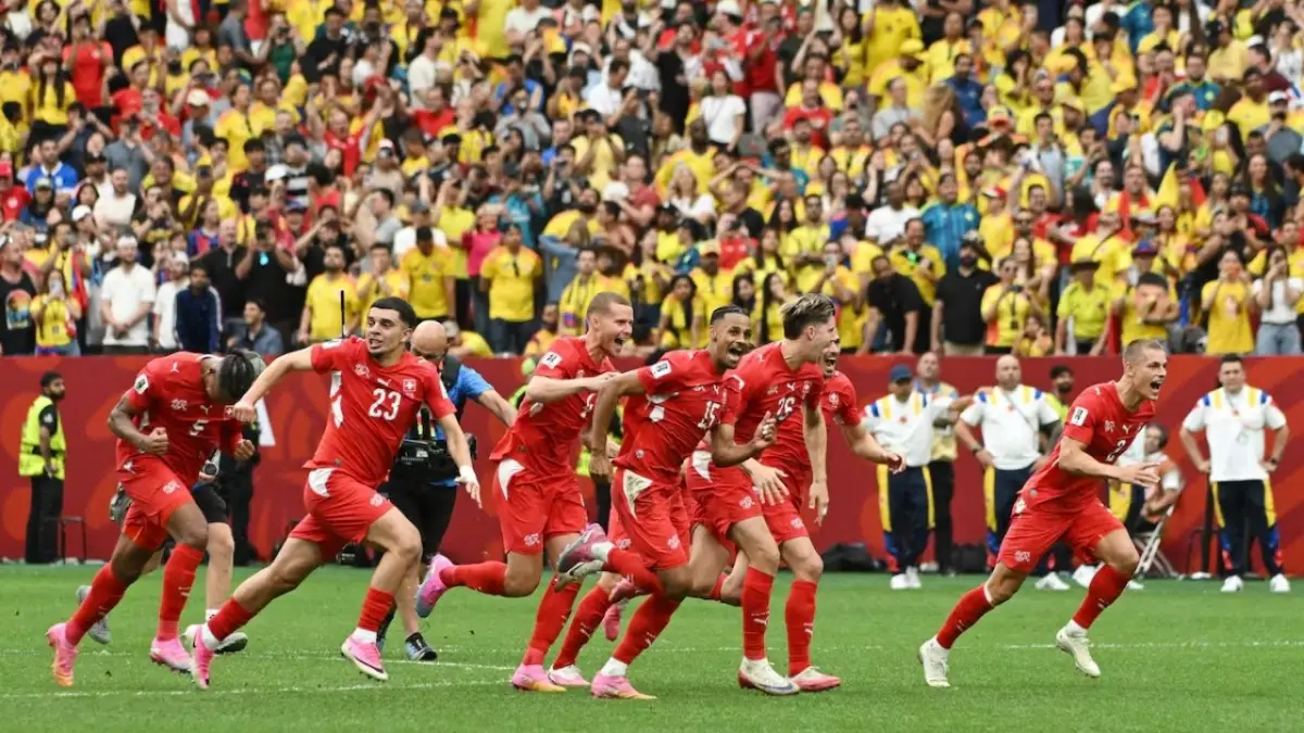 Swiss Singkirkan Kolombia Lewat Adu Penalti, Tantang Argentina di Perempat Final Piala Dunia 2026