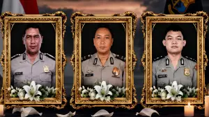 Tiga personel Satresnarkoba Polres Katingan, Polda Kalimantan Tengah, gugur saat menjalankan tugas | Foto : Istimewa