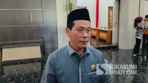 Junajah Jajah Nurdiansyah, Anggota DPRD Kabupaten Sukabumi dari Fraksi PDI Perjuangan. (Sumber : SU/Ilyas)