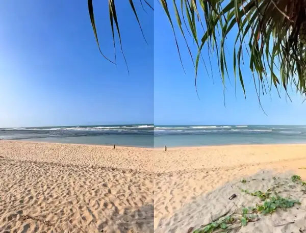 Pantai Cimandala, salah satu destinasi wisata pesisir yang masih asri di Selatan Sukabumi (Sumber : Instagram)